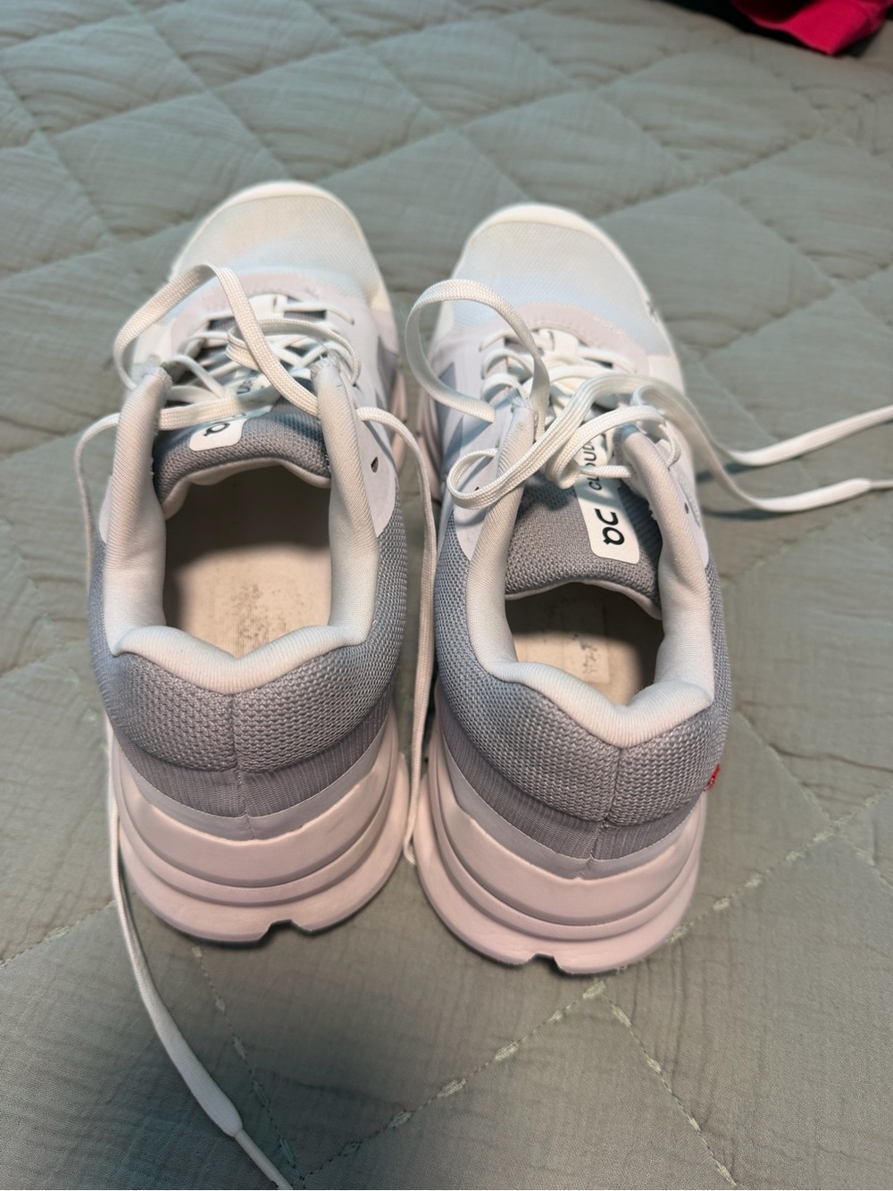 On Running Women's White Lightweight Sneakers - Picture 3 of 8